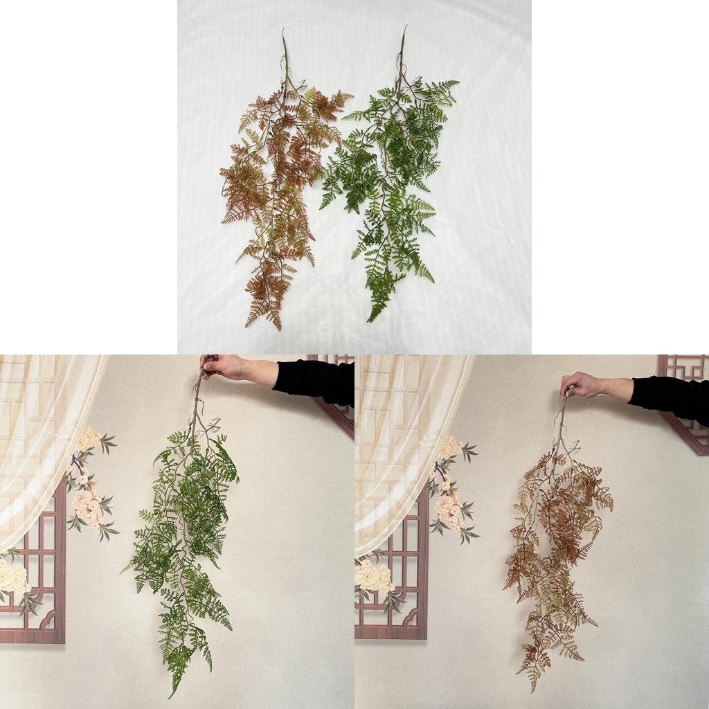 Artificial Green Plant With Fern Leaves For Wedding Decor And Home Styling