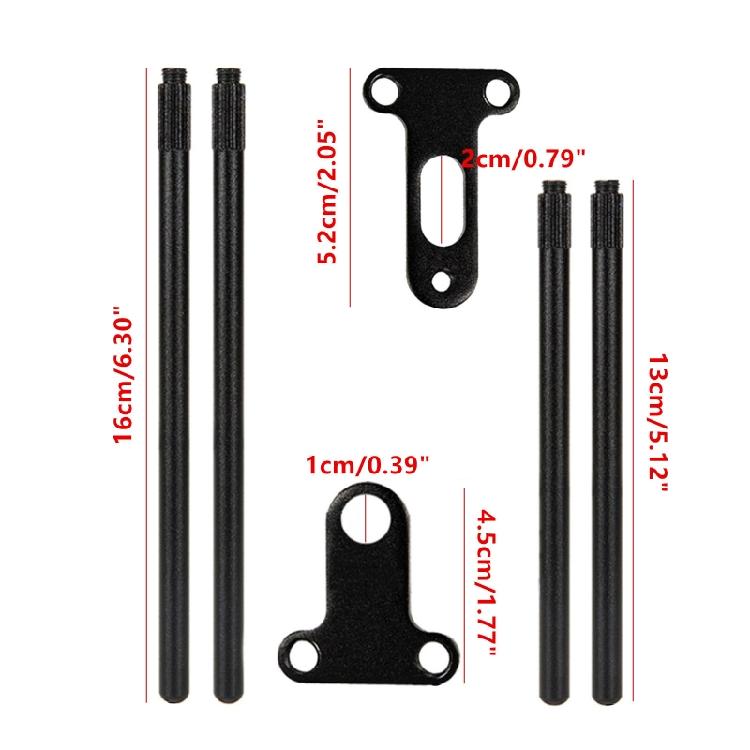Větruvzdorné Příslušenství pro kaprařinu Hliníková slitina Zarážky Uši Hlásiče záběru Tyč