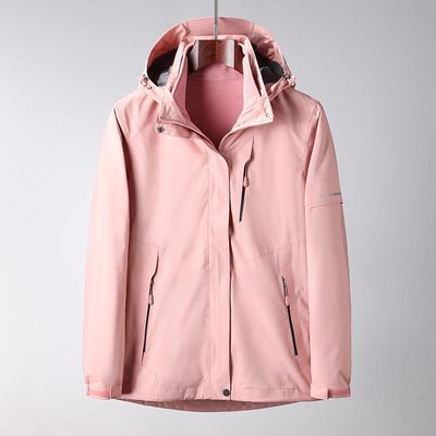 Outdoor Jacket Three-in-one Two-piece Mountaineering Jacket Polar Fleece Women's Winter Clothing Jacket