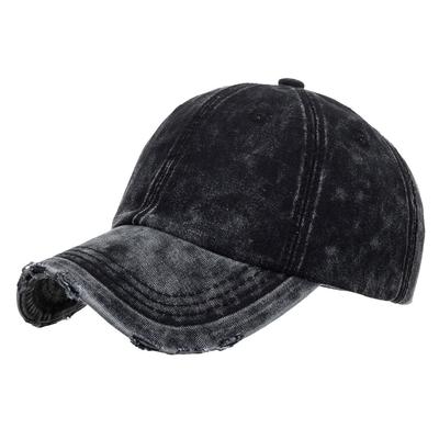 Buzz Selection BB Denim Brim Snygg och cool sliten design för män och CAP414 Keps, Keps, Dam, (Svart)