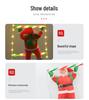 LED Santa Claus Climbing Ladder Hanging Lights - Waterproof Outdoor Christmas Decoration