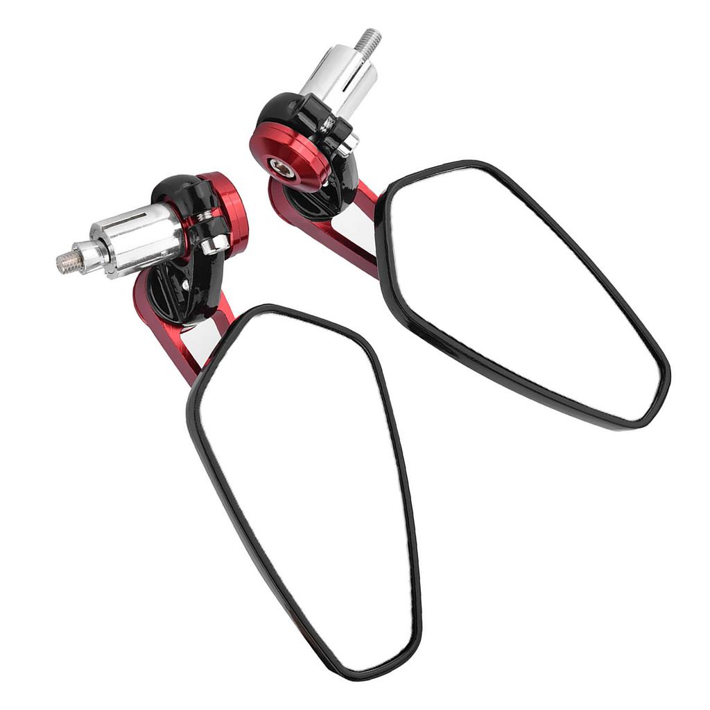 2 szt./para Uniwersalne lusterko motocyklowe 7/8" 22mm Lusterka wsteczne do skuterów elektrycznych Lusterka wsteczne do rowerów elektrycznych Lusterko wsteczne boczne wypukłe