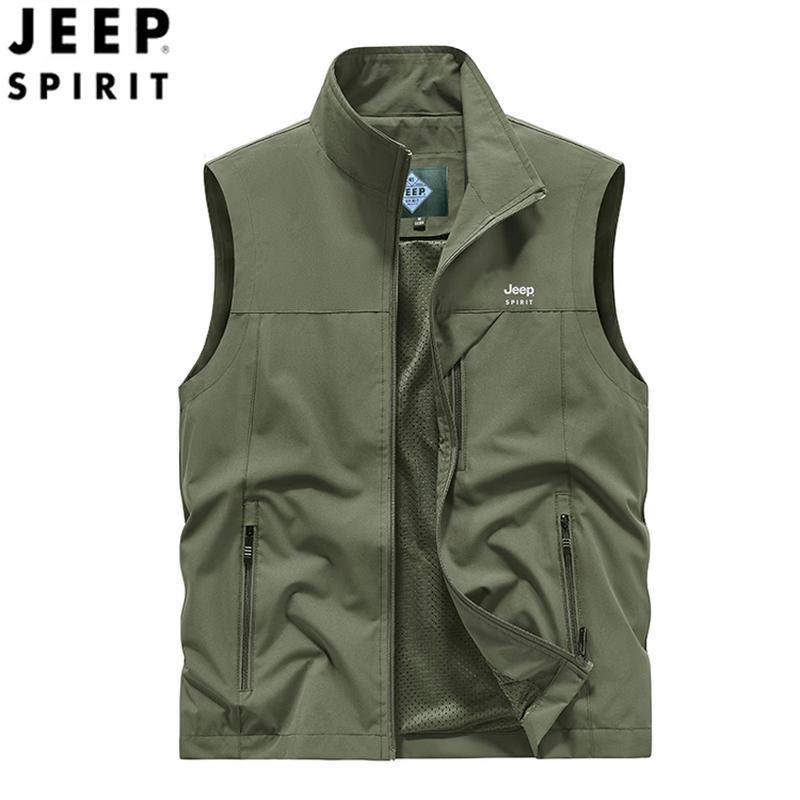 

Мужской быстросохнущий жилет JEEP SPIRIT для активного отдыха с множеством карманов XL