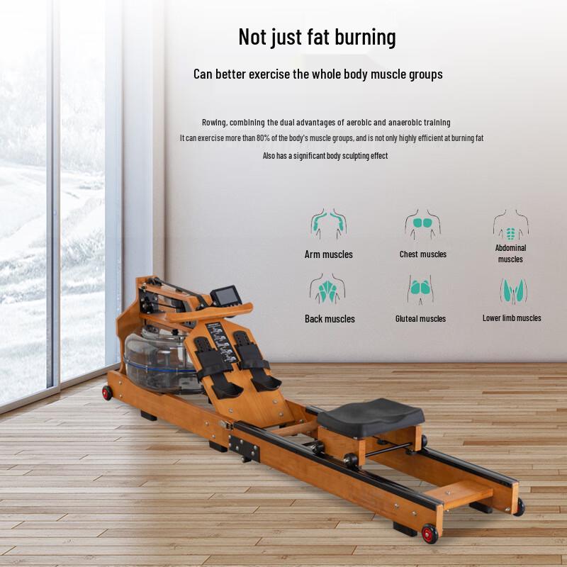 Weibu TB23 Solid Wood Water Rower CN plug (adapter included)
