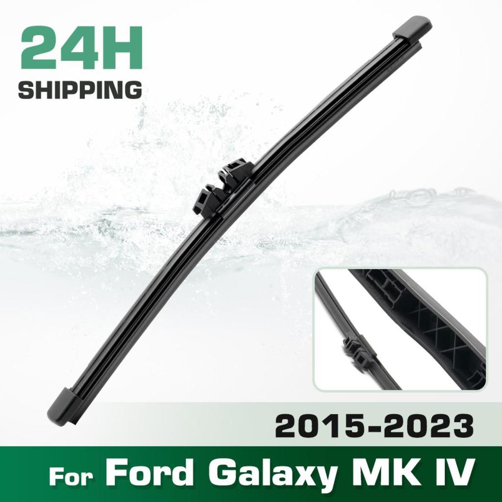 Heckscheibenwischerblätter, Premium-Ganzjahreswischerblätter Ersatz für Ford Galaxy MK IV 2015-2023, Naturkautschuk Bajonett, Einfach zu installieren 13″