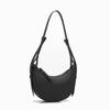 Half Moon Women Bag PU Simple Office Lady Adjustable Shoulder Straps High-Capacity Shoulder Bag Handbag Euro-America Style