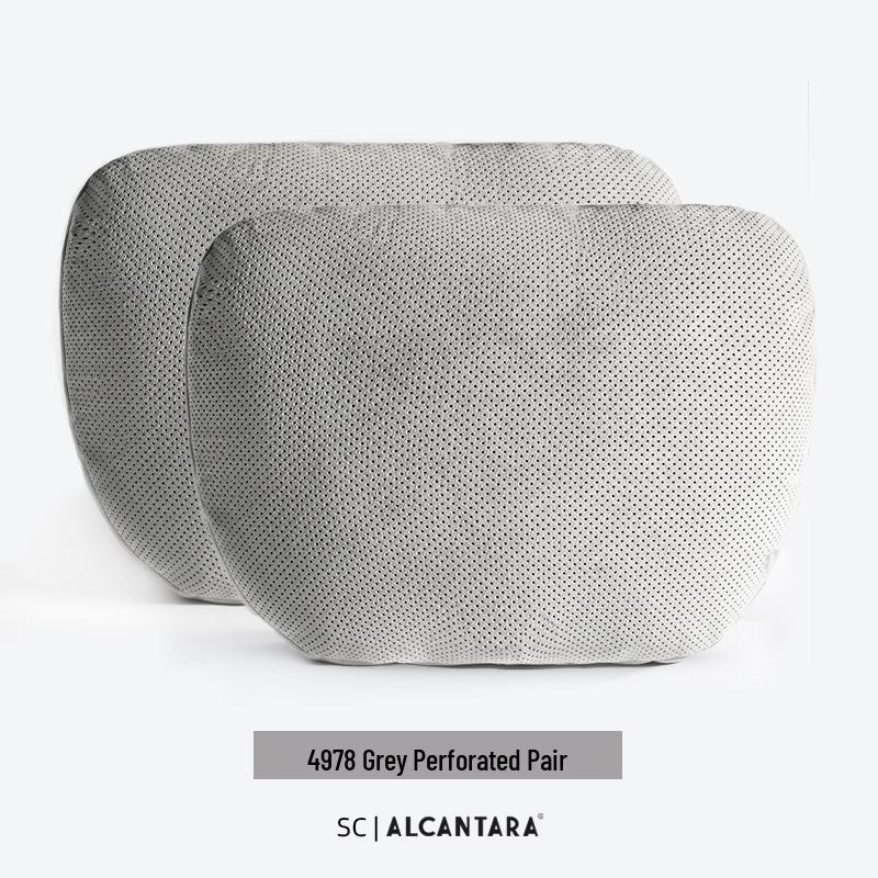 Alcantara Breathable Car Neck Pillow for Mercedes-Maybach S-Class Headrests