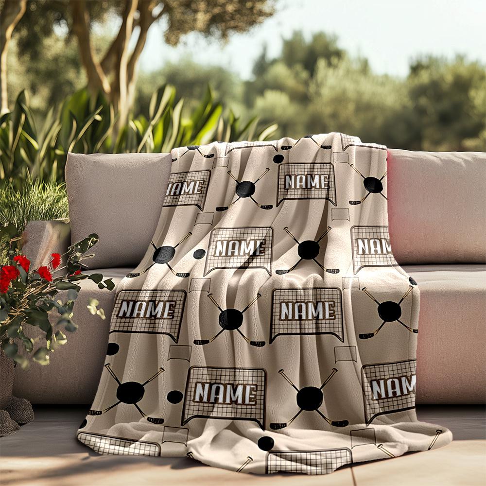 Baseball Passion Life Dreams Future Customizable Outdoor Blanket Personalized Text Durable Comfort Throw For Picnics Outdoor Travel And Camping Sofa