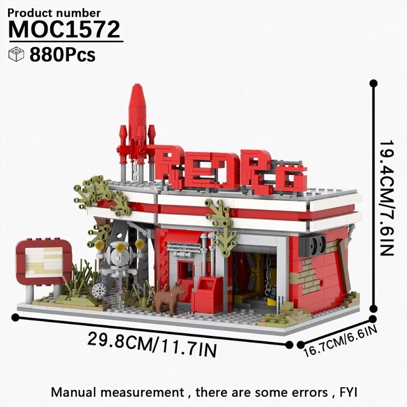 MOOXI Radiation Series MOC Bricks Set BrickHeaded T60 Power Armor Action Figures DIY Building Blocks Kids Toys For Children Gift
