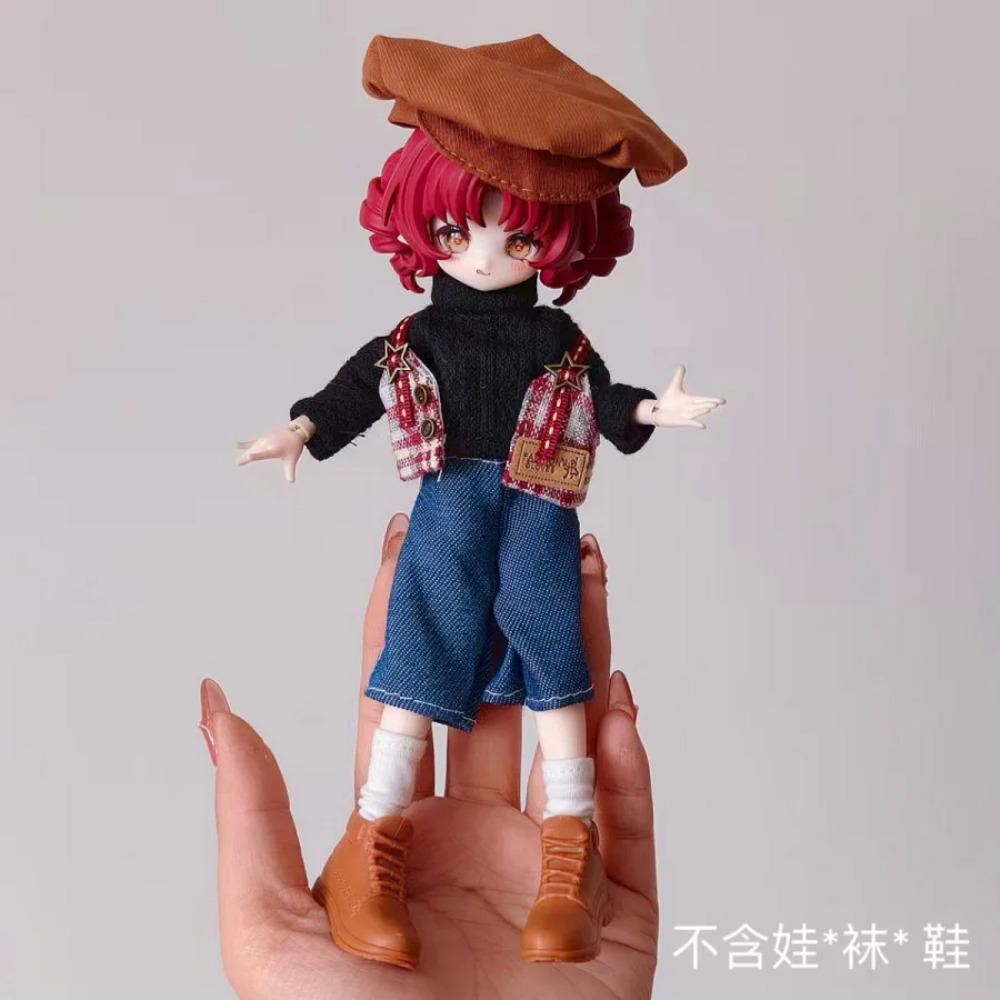 8 Points 12 Points Ob11 Doll Clothes 11-17cm Fit Penny Bonnie Rabbit Asi Body Bjd Doll Outfit Set Decorative Collectibles