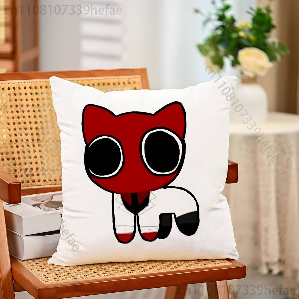 RRainbow FFriends Throw Pillow Case For Decoration 30cm 50cm 55cm Square Home Pillowcase Case