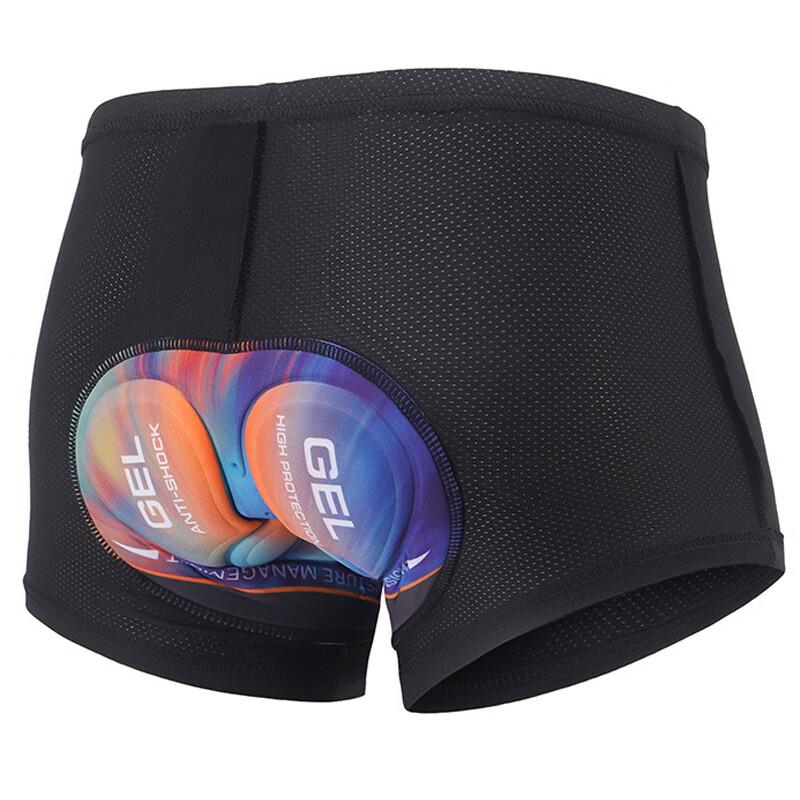 Cycling Shorts with Silicone Padded Seat, Breathable Mountain Bike And Road Bike Pants, Cycling Equipment, XL