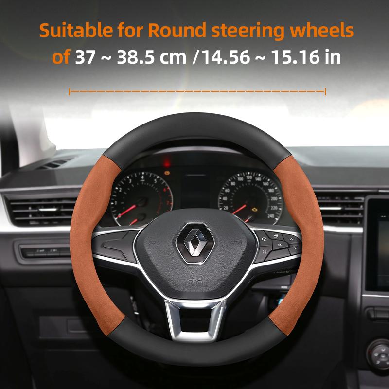 Für Renault Lenkradbezüge: Mégane 3, 2, 4, Clio 4, 5, Trafic, Scenic 2, Austral, Kangoo, Arkana, Kadjar. Zubehör.