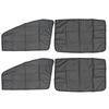 4 Pièces Pare-Soleil Magnétique Universel Protection UV Rideau de Fenêtre Latérale Avant Arrière de Voiture