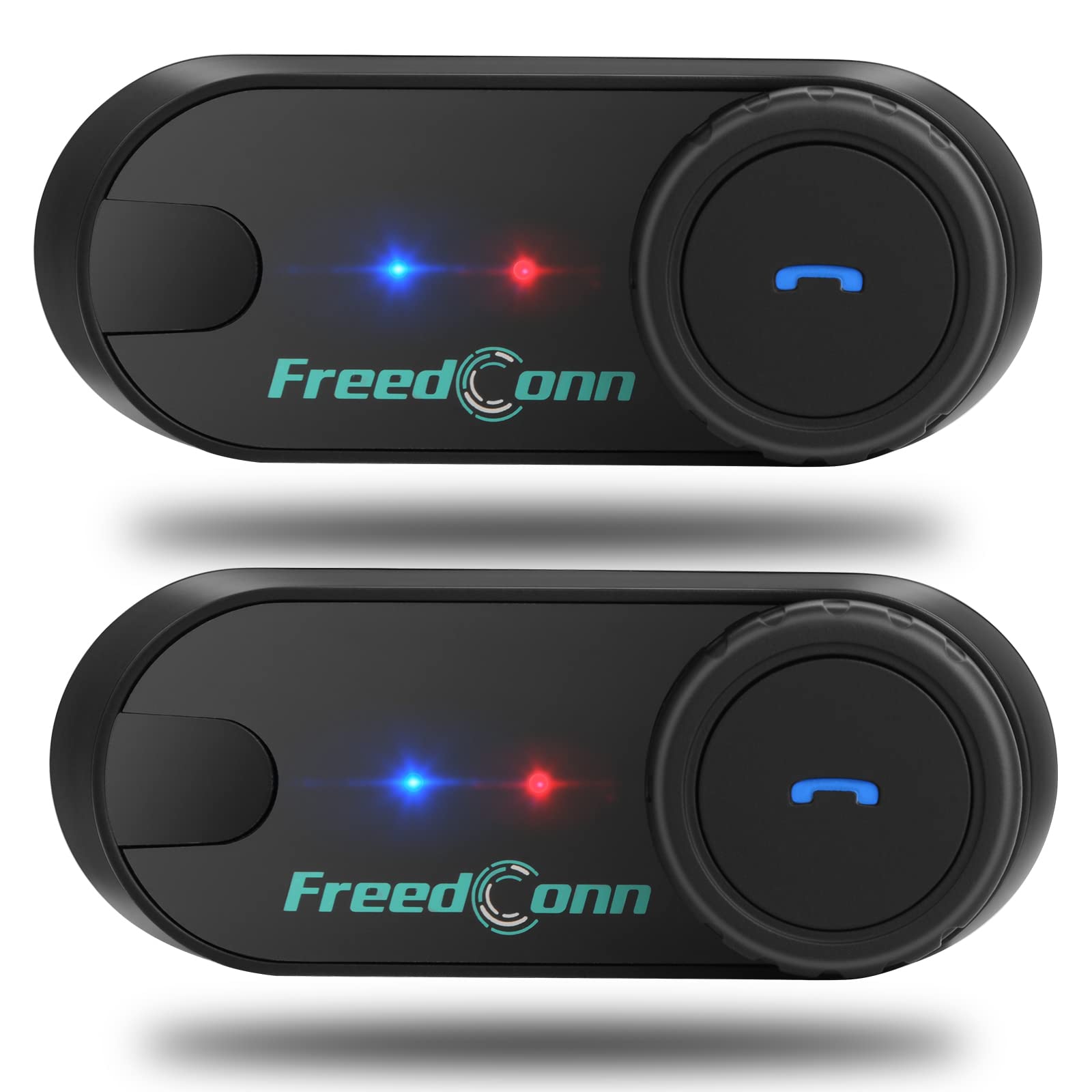 

FreedConn VB Motorcycle Bluetooth Up to 800m Music FM Japanese Voice High Helmet Calling T-COM Intercom, 5.1, 3-Person Connection, Long-Distance