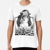 Monkey Playing Chess T-Shirt S-5XL Best T-Shirt