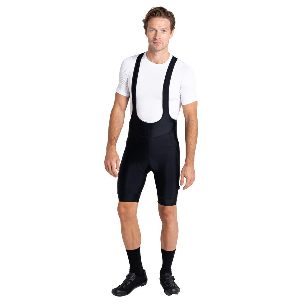 Mens Virtuous Plain AEP Bibbed Cycling Bib Shorts