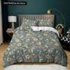 Fruit Duvet Cover Set Orange Bedding Set for Teens Girls Women Cute Cartoon Orange Double Queen King Size Polyester Qulit Cover