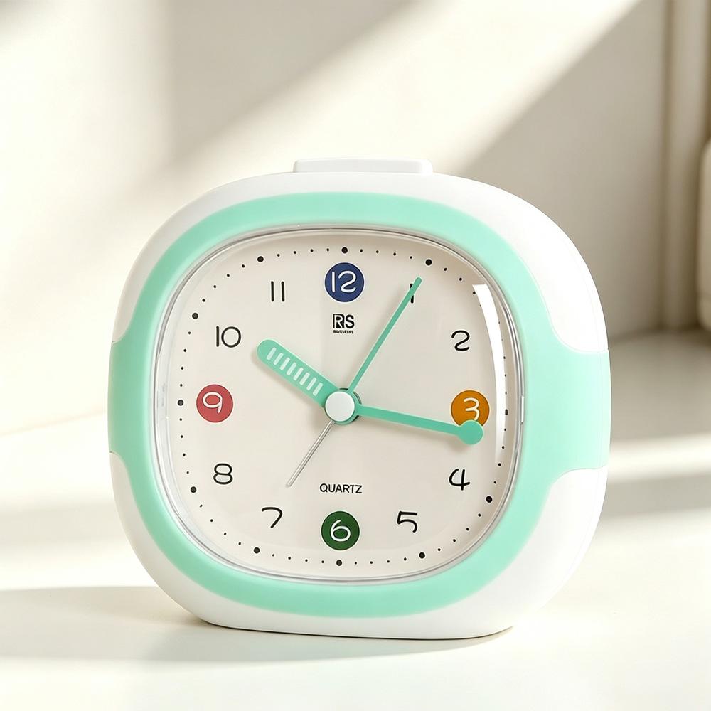 Boy Cute Silent Desktop Clock Children's Student Special Junior High School Bedside Clock Oversized Sound Timing Small Alarm Clock