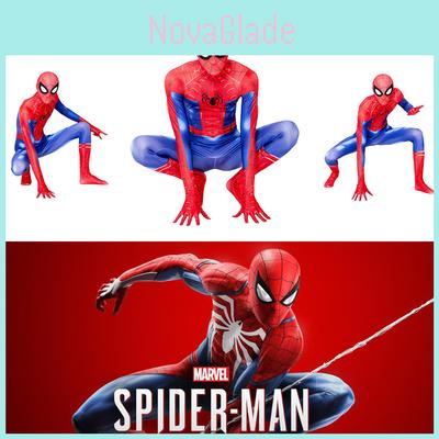 Spider-man Peter Parker Cosplay Costume Bodysuit Jumpsuit For Adults And Kids