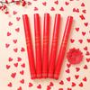 Red Heart Handheld Firecracker Spray for Wedding and Engagement Decorations