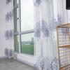 TreE  shape Anti mosquito Super Soft Sheer Voile Drape Window Curtains Livling Room Decor
