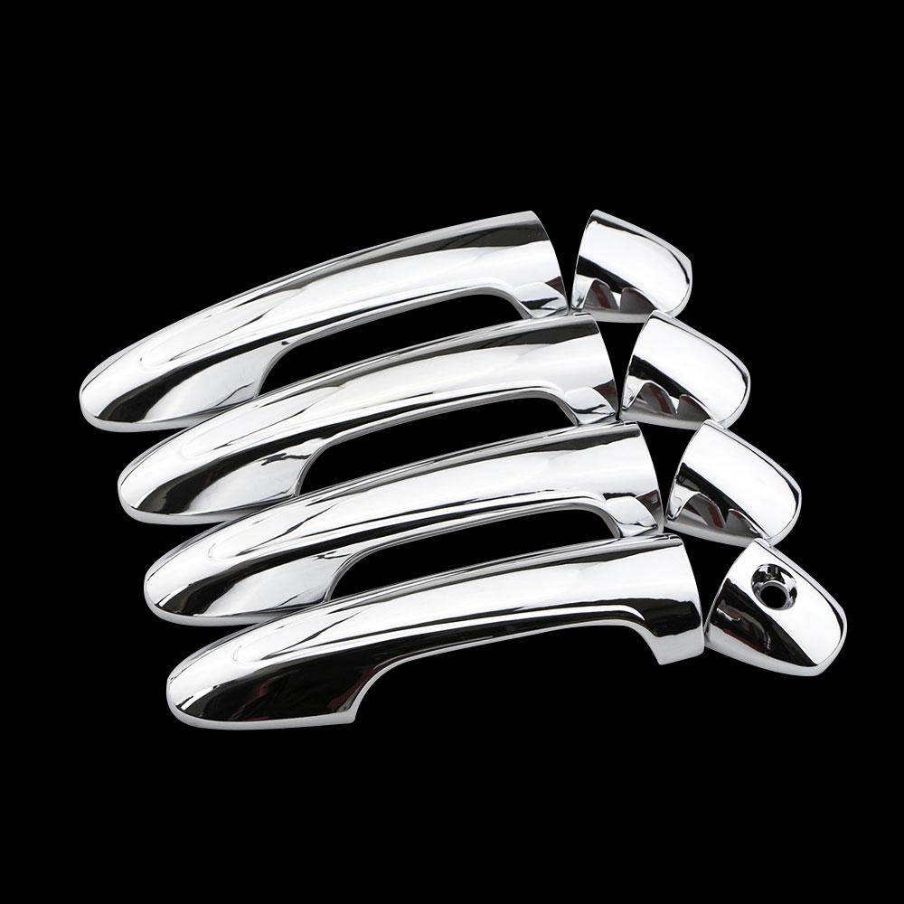 For Toyota Fortuner REVO 2016 2017 2018 2019 2020 2021 2022 Door Handle Cover Trim Sticker Non-intelligent ABS Accessories