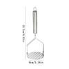 1PC/Home Kitchen Small Tools, Creative Mud Press, Mashing Machine, Mud Juice Machine, Stainless Steel Potato Crusher