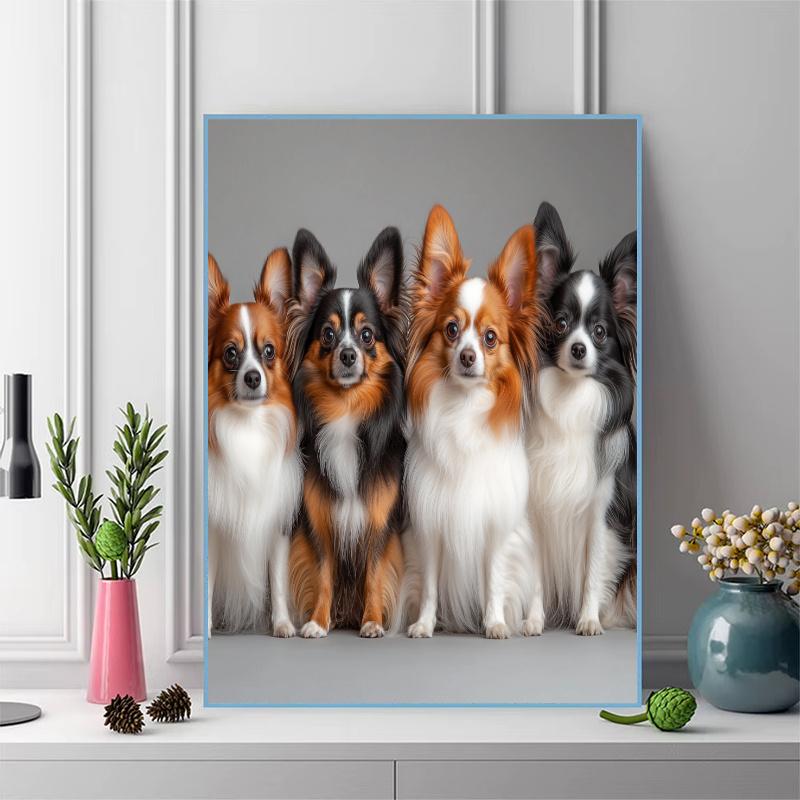 Papillon Pattern 3pcs 100% Round Full Drill 5D DIY Diamond Painting Embroidery Cross Stitch Rhinestone Décor