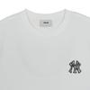 MLB New York Yankees Logo Loose Fit Crew Neck Short Sleeve T-Shirt Unisex Tops 3ATSB0863-50WHS