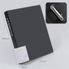 2/4 Hole A4 Binder Folder Pp Folder D-Type Clip Office Storage File Ring Waterproof Test Paper Data Storage Folder Office Supply