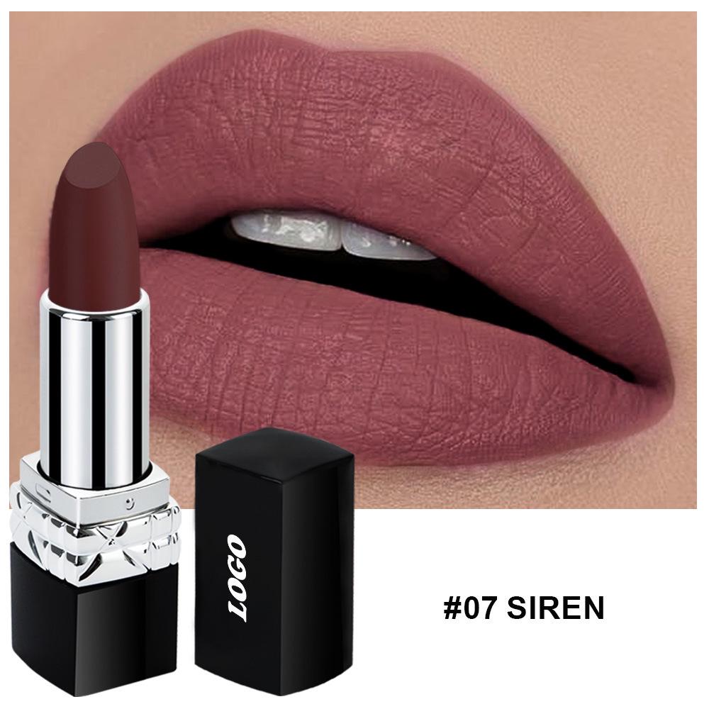 Non-Fading Waterproof Matte Lipstick – No Transfer, No Stick