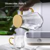 ZISIZ Heat-Resistant Glass Water Pitcher