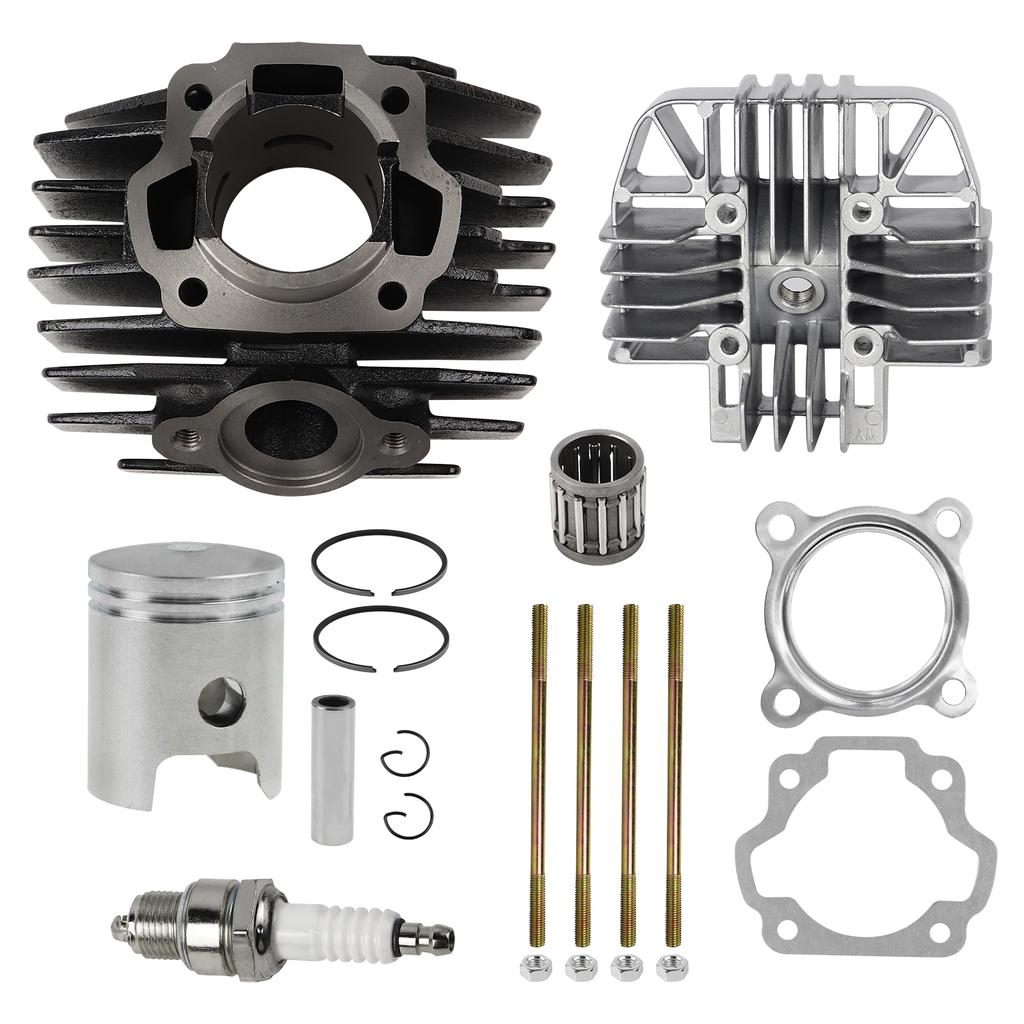 New Cylinder Gasket Piston Ring Kit Top End for Yamaha PW 80 PW80 Y-Zinger 1983-2006 Dirt Bike Engine Cylinder