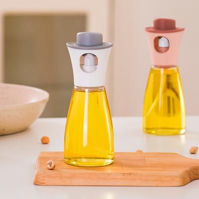 Kitchen Set Oil Dispenser Mist Household Olive Oil Glass Spray Oil Sprayer Kitchen Fat-reducing Air Pressure Oiler