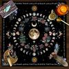 50x50/60x60/75x75cm Tarot Tablecloth Mat Geometric Divinations Table Cloth Board Game Oracles Card Pad Rune Support Mat