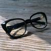 New Fashion Anti-Blue Light Reading Glasses Women Men Optical Computer Glasses  Black Cat Eye Glasses Frame