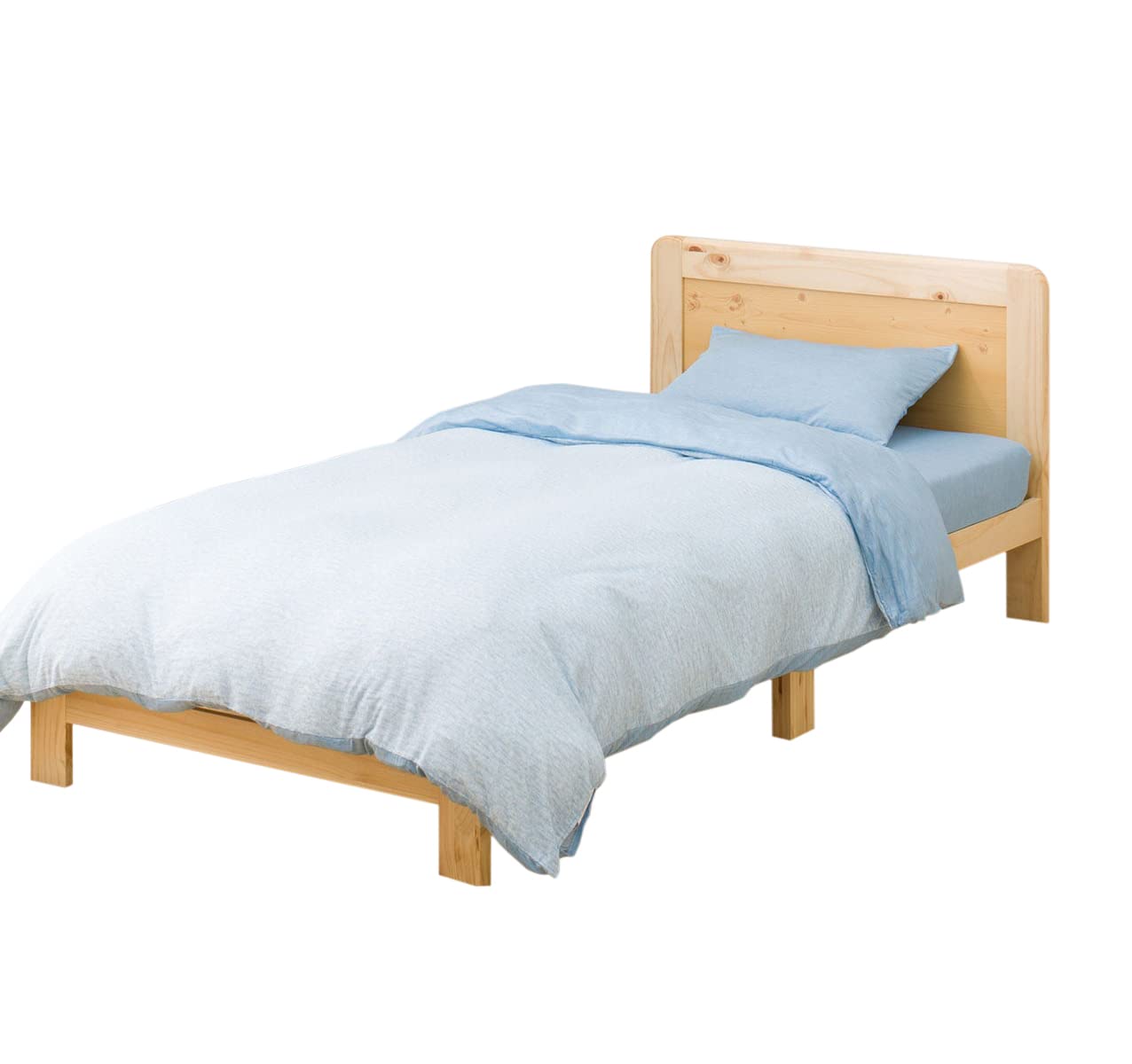 

Нитори (НИТОРИ) N-Grip 23NC1 Двуспальный пододеяльник N-Cool SP, Двустороннее охлаждающее одеяло, Синий, 7523355