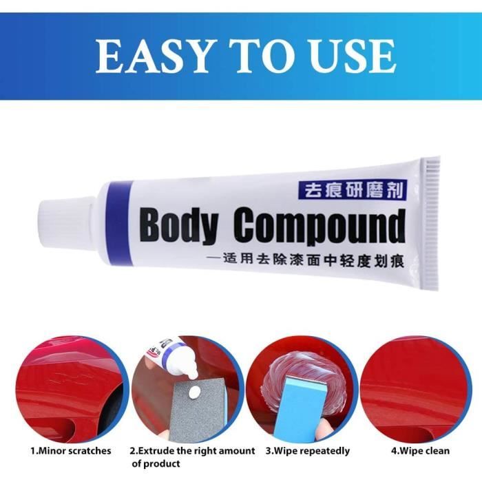 Car Scratch Remover,Efface Rayure Voiture,Dissolvant Pour Les Éraflures Voiture,Réparez Facilement Les Rayures De Peinture