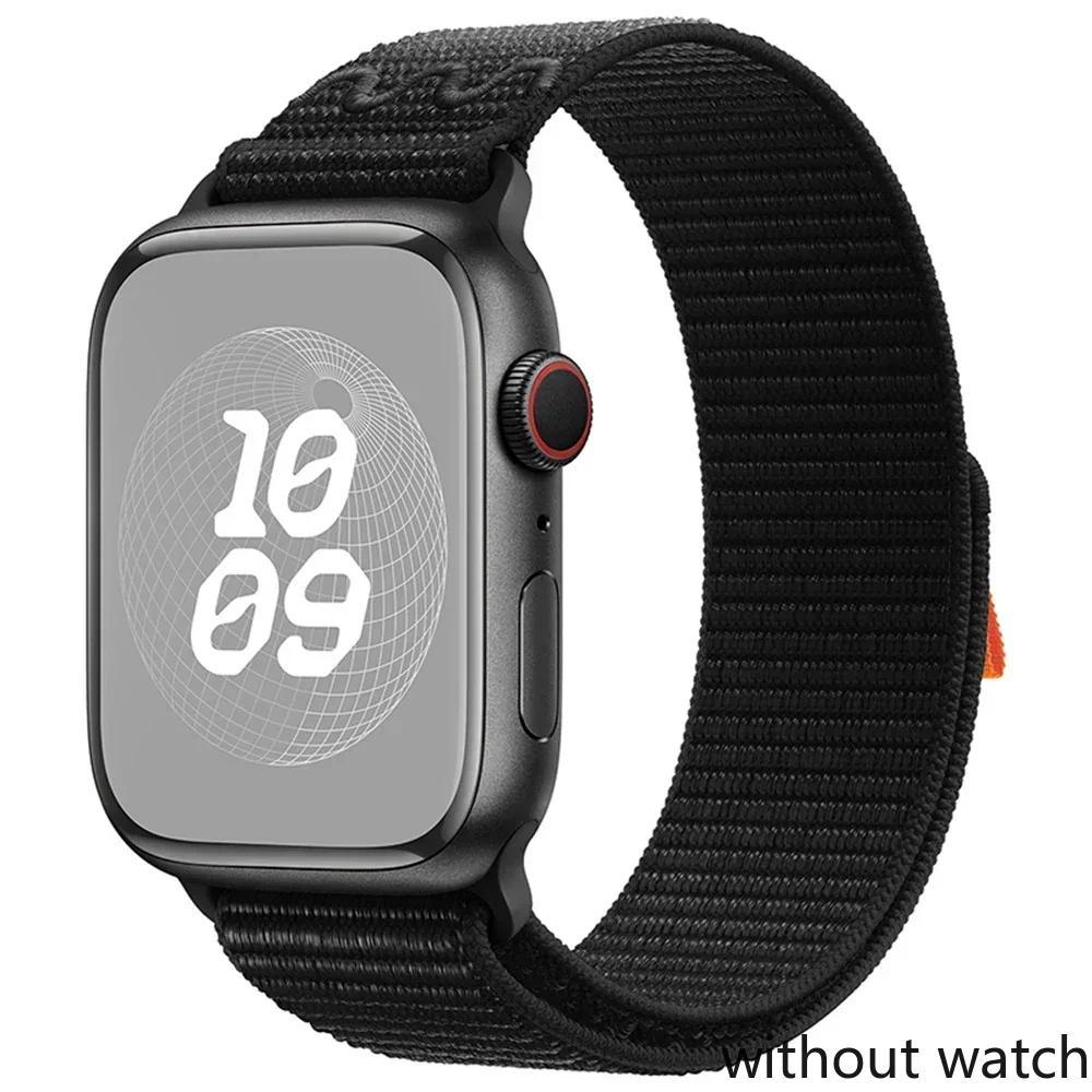 Nylon Sport Strap for Apple Watch Ultra3 49mm S11 42/46mm S10 9 8 7 6 5 4 3 Loop Bracelet for iWatch Series SE3 Ultra 2 46mm 45m