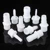 1/10Pcs 1/2 Inch Thread To Barb 4/6/8/10/12/14/16/18/20mm Plastic Hose Connector Fittings Drip Irrigation System Pipe Coupler