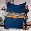 1 Stück New York Knicks Thema Decke - Digitaldruck, Polyester, Gemütlich für alle Jahreszeiten, Perfekt für draußen und Reisen