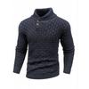 Men's Sweaters, Knitted Pullovers, Fashionable Round Neck Slim Fit Sweaters, Men's Clothing