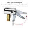 Tire Inflation Valves Connector Replacement Car Tire Inflation Nozzle Adapters for Car Bike Motorcycles Vehicle