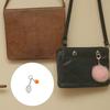 Realistic Metal Tennis Bag Charm Keychain Lightweight Compact Design For Handbags Backpacks Friendly Practical Accessory