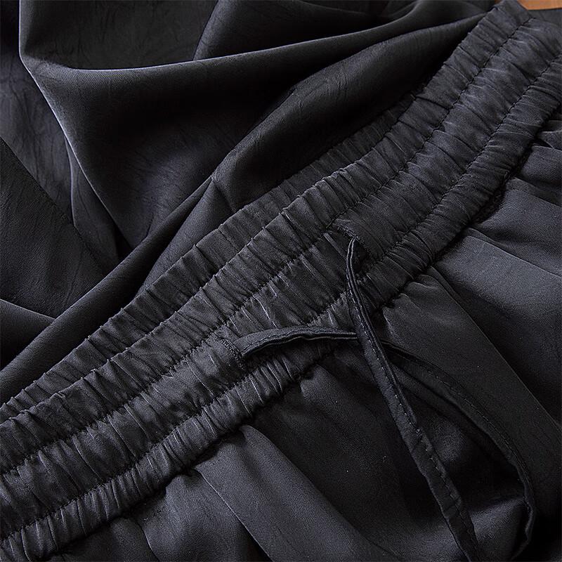 Women's High-Waist Wide-Leg Drawstring Pants