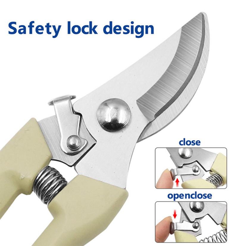 SMARLAN Garden Scissors Grafting Tool Fruit Tree Pruning Pruning Shears Hand Gardening Plant Scissor Branch Pruner Trimmer Tools