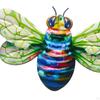 Bee Iron Wall Decor Art Ornament Yard Sculpture Artwork Metal Small Home