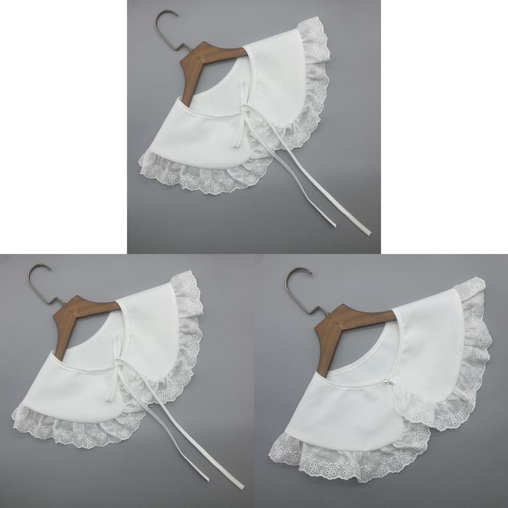 Korean Fashion Doll Neckline Decorative Collar With Polyester Material For Outfits