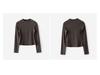 Women's Slim Fit Long Sleeve Sports Top for Running & Yoga - Spring/Autumn Style